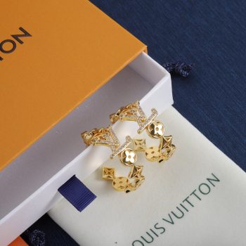 Louis Vuitton Gold-Tone Earrings