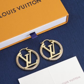 Louis Vuitton Gold-Tone Earrings