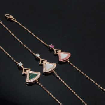 Bvlgari Divas' Dream Double Skirt Mother-of-Pearl Bracelet
